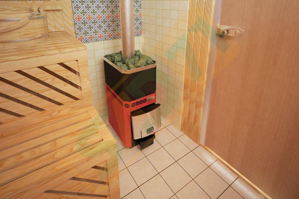 картинка Печь для бани Русь-12 ЛУ от магазина Компания+